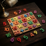 Wooden Number Board