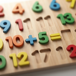Wooden Number Board