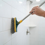 3-in-1 Multifunctional Floor Scrub Brush with 360° Rotating Squeegee